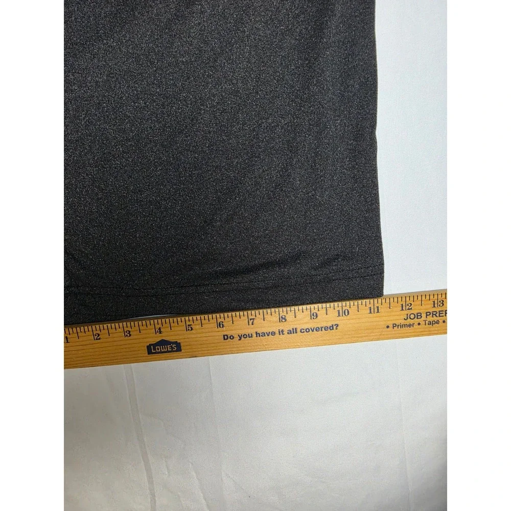 True Religion Mens Loungewear Shorts Charcoal Gray Horseshoe Logo XL 40-42